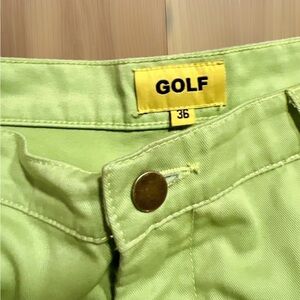 Golf Wang Cargo Pants Lime 36x32